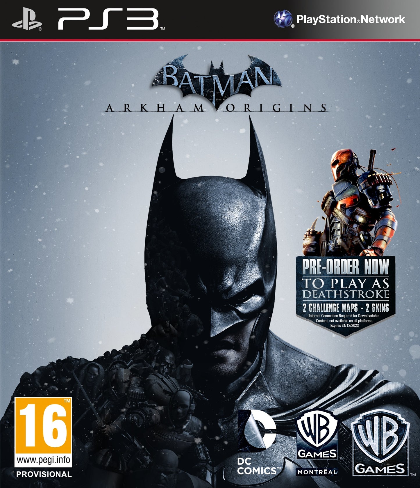 Batman: Arkham Origins PS3