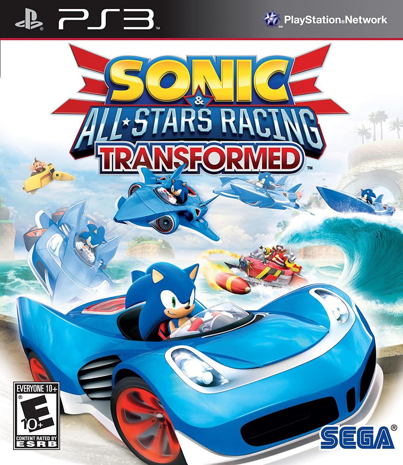 Sonic and All Stars Racing Transformed PS3
