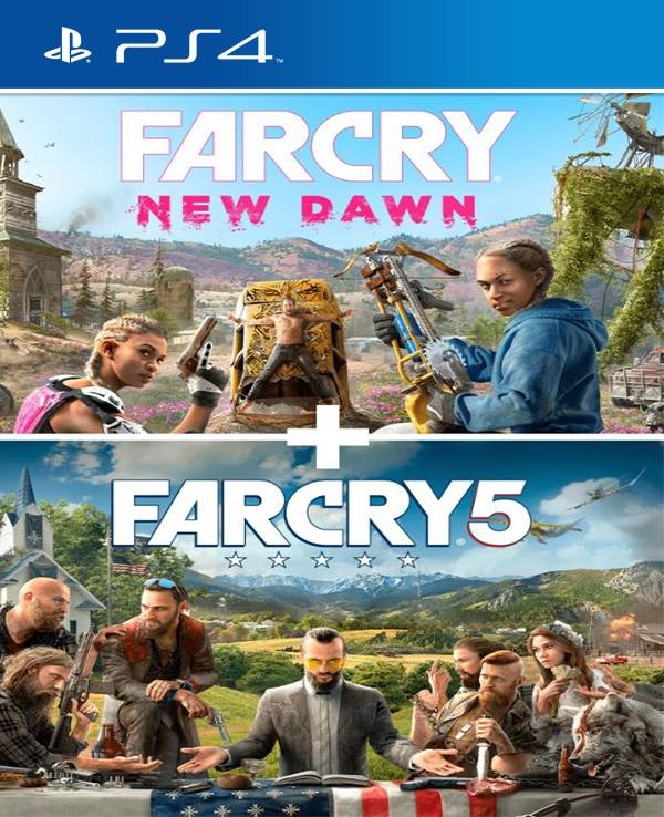 Far Cry 5 + Far Cry New Dawn PS4