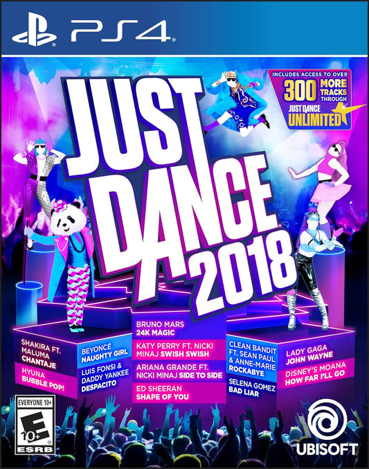 Just Dance 2018 PS4