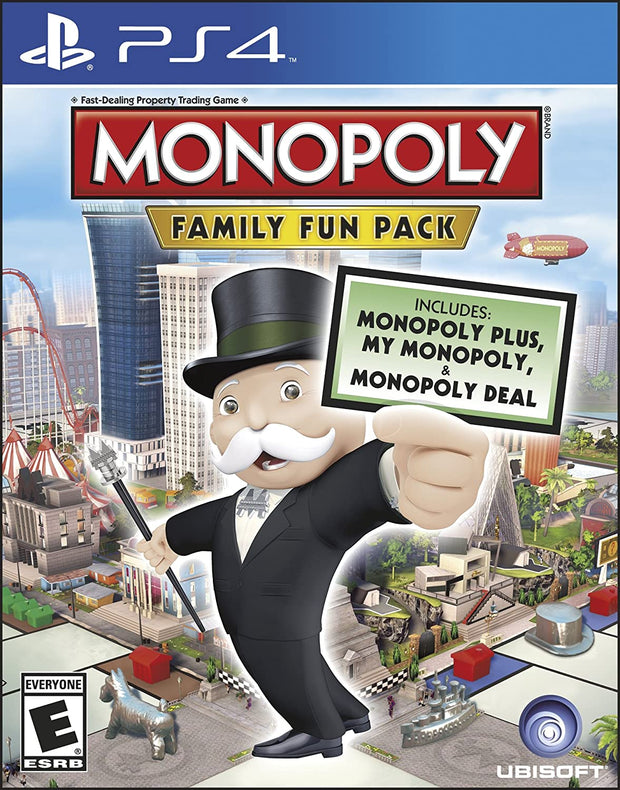 Monopoly Family Fun Pack 3 en 1