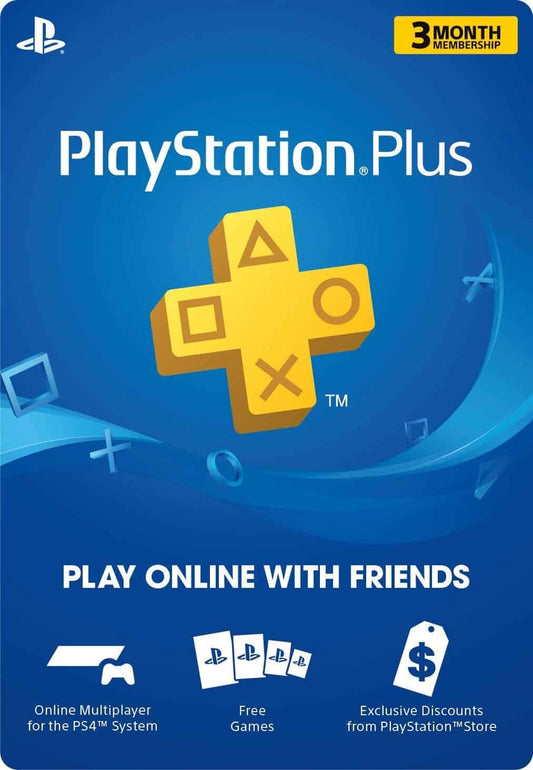 PLAYSTATION PLUS ESSENTIAL 3 MESES USA