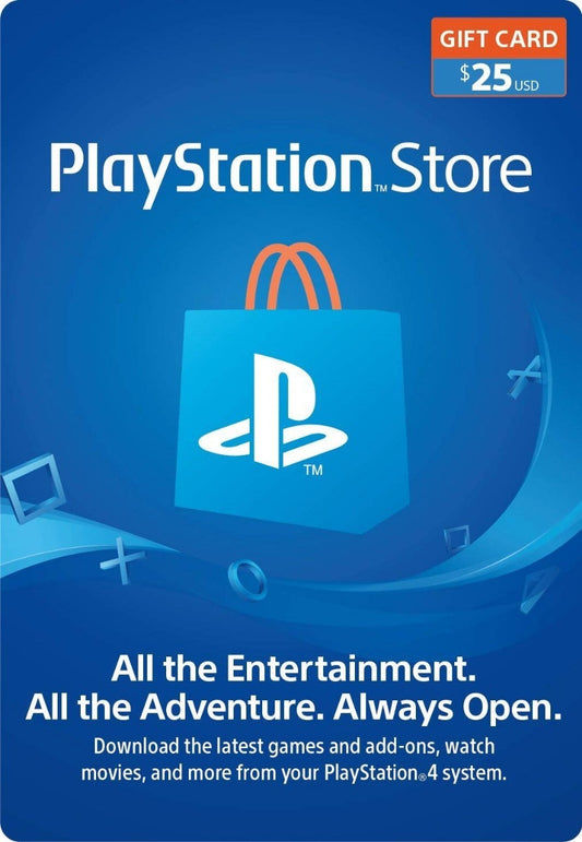 $25 PlayStation Gift Card EEUU