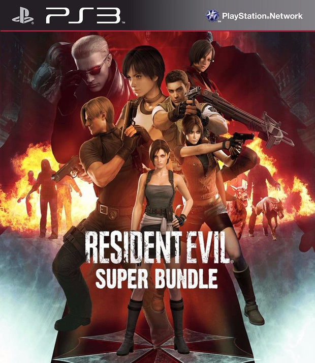 Pack Resident Evil PS3 (Incluye 10 juegos)