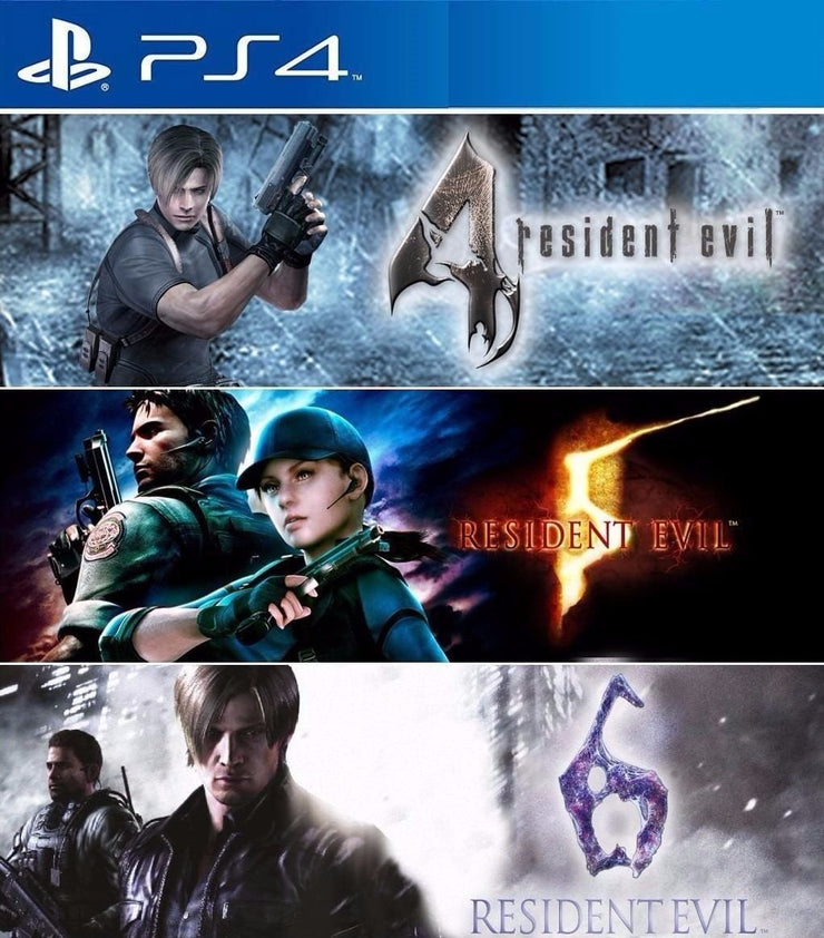 Resident Evil Triple Pack 4, 5 y 6